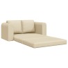 Canapé-Lit 60cm Crème tissu 623146623146