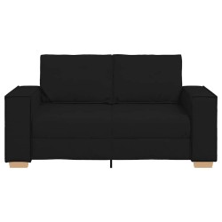 Canapé 2 places Noir 160x78x84 cm Tissu 623148623148