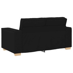 Canapé 2 places Noir 160x78x84 cm Tissu 623148623148