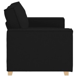 Canapé 2 places Noir 160x78x84 cm Tissu 623148623148
