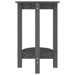 Table basse Gris Ø 40x60 cm Bois massif de pin 623151623151