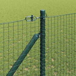 Clôture en fil soudé avec pointes 50 x 1 m Vert Maille 623154623154