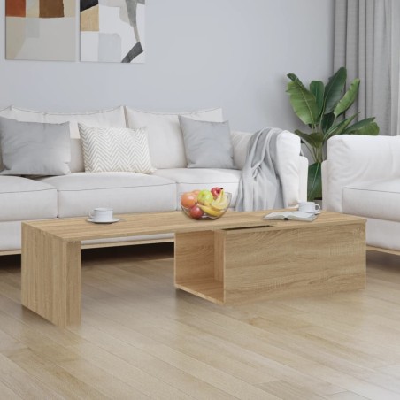 Table basse Chêne sonoma 150x50x35 cm Bois d’ingénierie 623155623155