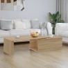 Table basse Chêne sonoma 150x50x35 cm Bois d’ingénierie 623155623155