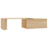 Table basse Chêne sonoma 150x50x35 cm Bois d’ingénierie 623155623155