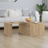 Table basse Chêne sonoma 150x50x35 cm Bois d’ingénierie 623155623155