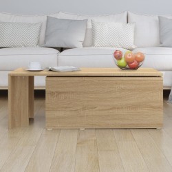 Table basse Chêne sonoma 150x50x35 cm Bois d’ingénierie 623155623155