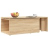 Table basse Chêne sonoma 150x50x35 cm Bois d’ingénierie 623155623155