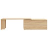 Table basse Chêne sonoma 150x50x35 cm Bois d’ingénierie 623155623155