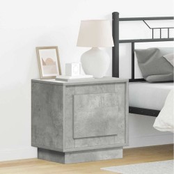 Cabinet de chevet Gris béton 44 x 34,5 x 45 cm 623157623157