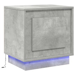 Cabinet de chevet Gris béton 44 x 34,5 x 45 cm 623157623157