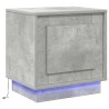Cabinet de chevet Gris béton 44 x 34,5 x 45 cm 623157623157