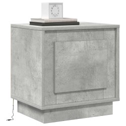Cabinet de chevet Gris béton 44 x 34,5 x 45 cm 623157623157