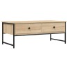 Table basse chêne sonoma 101x49x39,5 cm bois d'ingénierie 623159623159