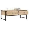 Table basse chêne sonoma 101x49x39,5 cm bois d'ingénierie 623159623159