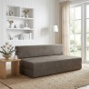 Canapé-lit pliable Gris clair 152 x 86,5 x 60 cm Tissu 623162623162