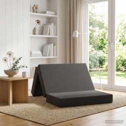 Canapé-lit pliable 80 x 67 x 45 cm Gris foncé 623163623163