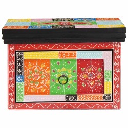 Cabinet de chevet avec tiroir 2 pcs Multicolore 40 x 30 x 28 cm 623164623164