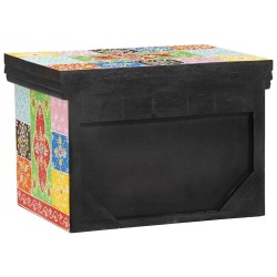 Cabinet de chevet avec tiroir 2 pcs Multicolore 40 x 30 x 28 cm 623164623164
