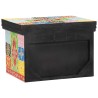 Cabinet de chevet avec tiroir 2 pcs Multicolore 40 x 30 x 28 cm 623164623164