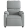 Fauteuil inclinable en tissu gris clair 623166623166