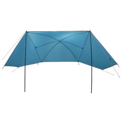 Tente de voiture Bleu 308 x 215 x 220 cm Polyester et Acier 623170623170