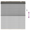 Store enrouleur Gris 120 x 160 cm Bambou 623171623171