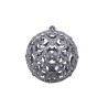 Ensemble de boules de Noël 100 pcs 3/4/6 cm Blanc/Gris 623175623175
