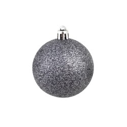 Ensemble de boules de Noël 100 pcs 3/4/6 cm Blanc/Gris 623175623175