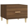Table basse Chêne marron 50x50x40 cm Bois d'ingénierie 623179623179
