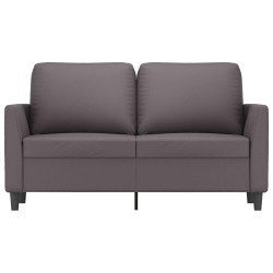 Canapé à 2 places Gris 120 cm Similicuir 623195623195