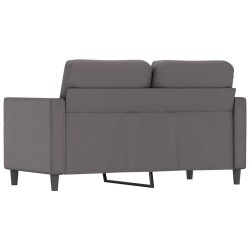 Canapé à 2 places Gris 120 cm Similicuir 623195623195