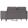 Canapé à 2 places Gris 120 cm Similicuir 623195623195
