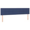 Têtes de lit Bleu 200x5x78/88 cm Tissu 623199623199