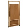 Chariot de Cuisine avec Roues Marron Clair 65 x 40,5 x 76,5 cm 623204623204