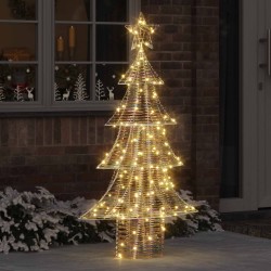 Sapin de Noël avec 160 LED Blanc chaud 150 cm PET 623205623205