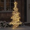 Sapin de Noël avec 160 LED Blanc chaud 150 cm PET 623205623205