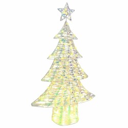 Sapin de Noël avec 160 LED Blanc chaud 150 cm PET 623205623205