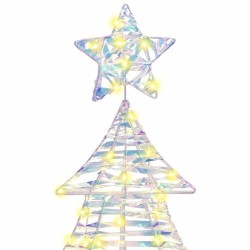 Sapin de Noël avec 160 LED Blanc chaud 150 cm PET 623205623205