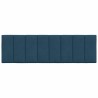 Coussin de tête de lit Hanko bleu 160 cm velours 623207623207