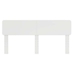 Tête de lit Blanc Bois d'ingénierie 623209623209