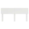 Tête de lit Blanc Bois d'ingénierie 623209623209