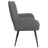 Sofa 2 places Gris foncé 115 x 61 x 87 cm Tissu 623217623217