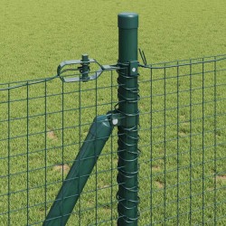 Clôture en fil soudé avec base en béton 50 x 1 m Vert Maille 623219623219