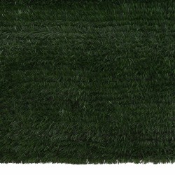 Clôture Artificielle Vert foncé 1 x 6 m PVC et Acier 623227623227