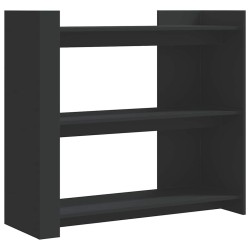 Table console noir 100x35x90 cm bois d'ingénierie 623232623232