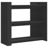 Table console noir 100x35x90 cm bois d'ingénierie 623232623232
