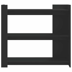 Table console noir 100x35x90 cm bois d'ingénierie 623232623232