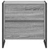 Table de chevet avec tiroir 2 pcs Gris Sonoma 50 x 39,5 x 50 cm 623235623235
