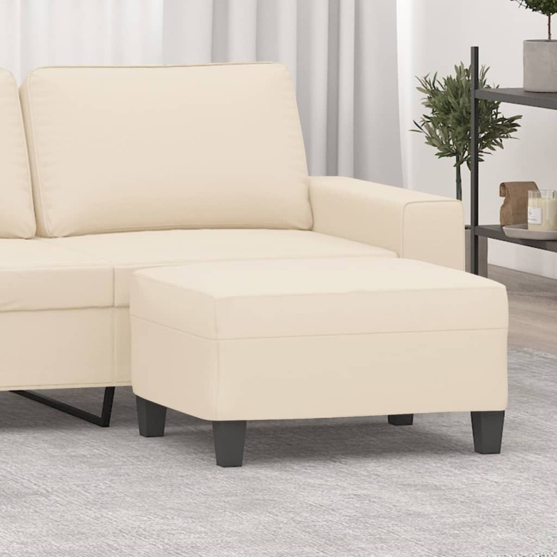 Repose-pied Beige 70x55x41 cm Tissu microfibre 623241623241